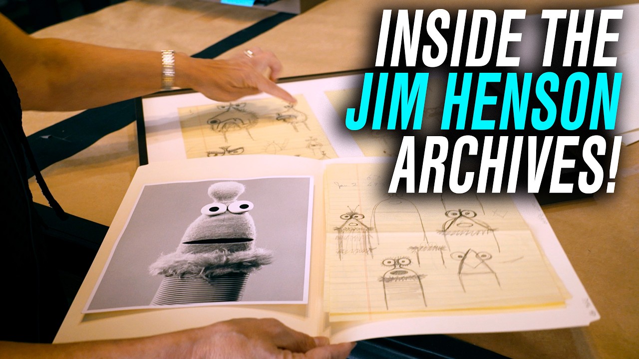 Adam Savage Visits Jim Henson’s Archives!