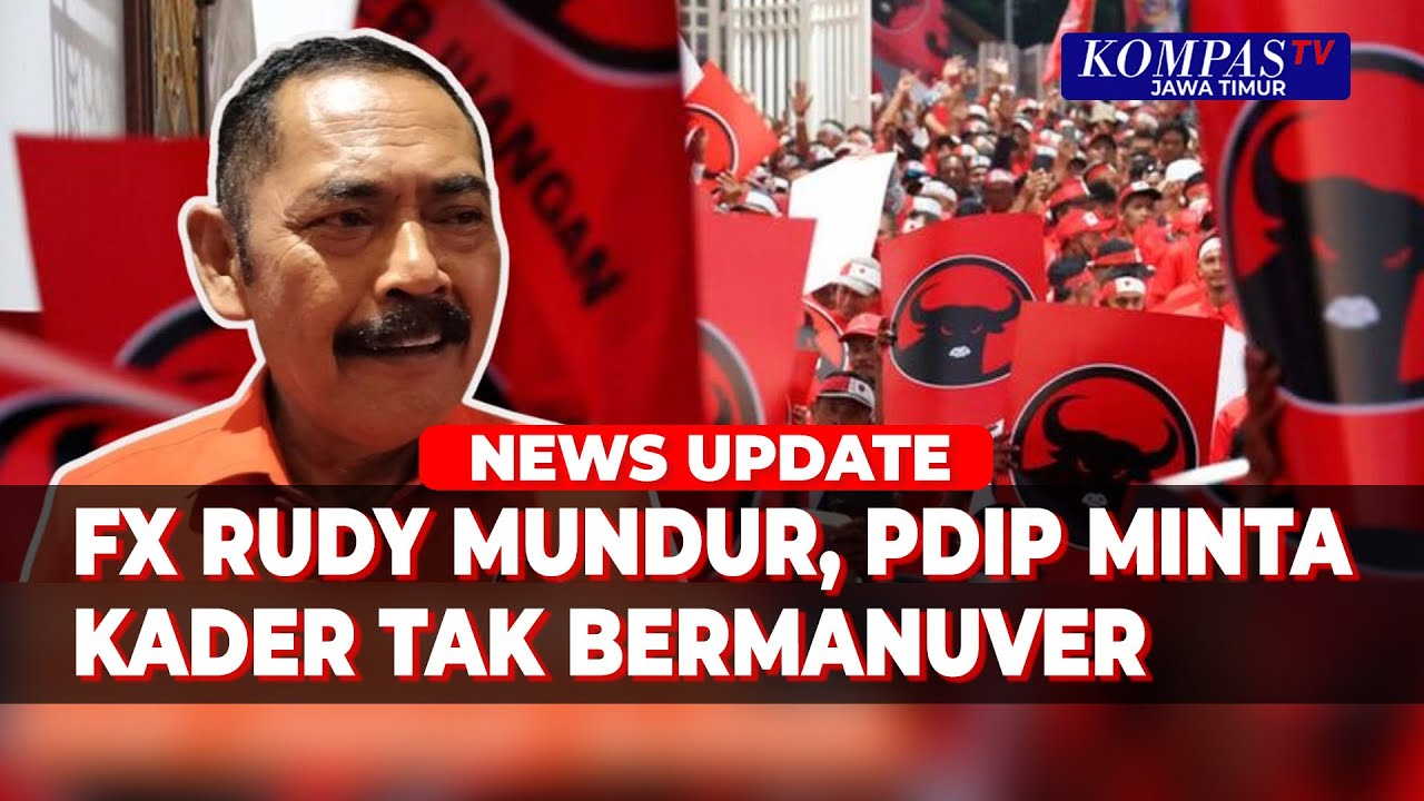 PDIP Solo Minta Kader Tak Bermanuver Buntut Mundurnya FX Rudy dari Posisi PLT Ketua PDIP Jateng