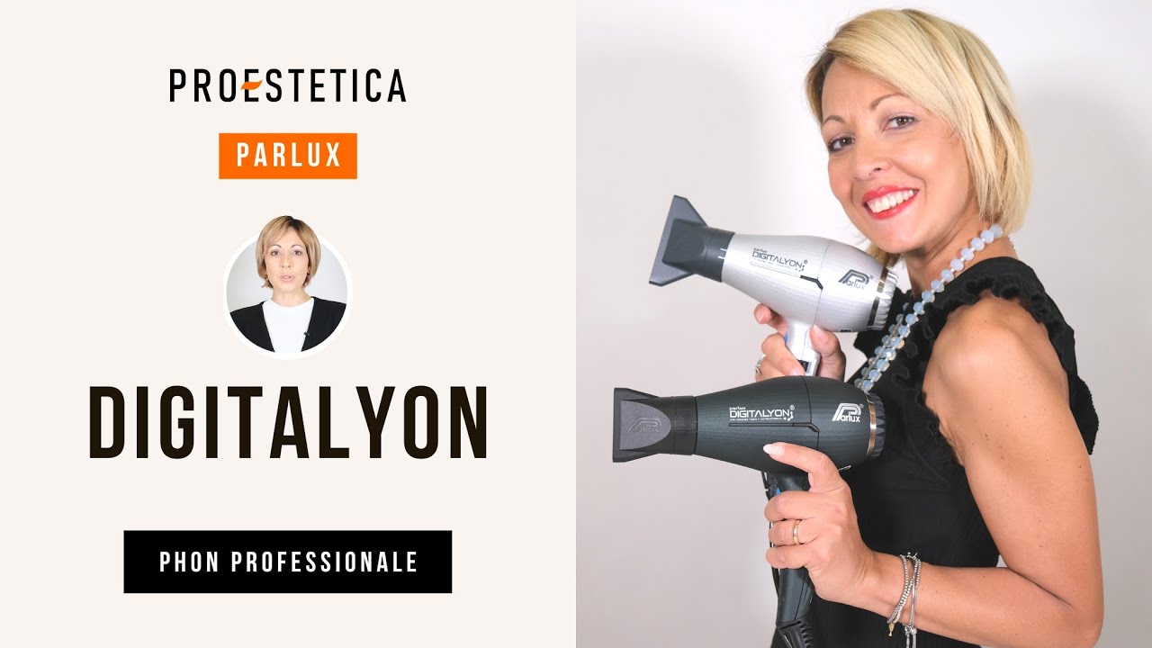 Novità tra i migliori phon professionali: Parlux Digitalyon