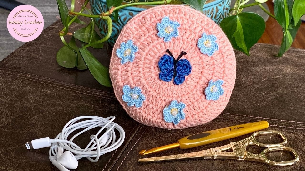 Monedero a crochet paso a paso (Versión Diestra)