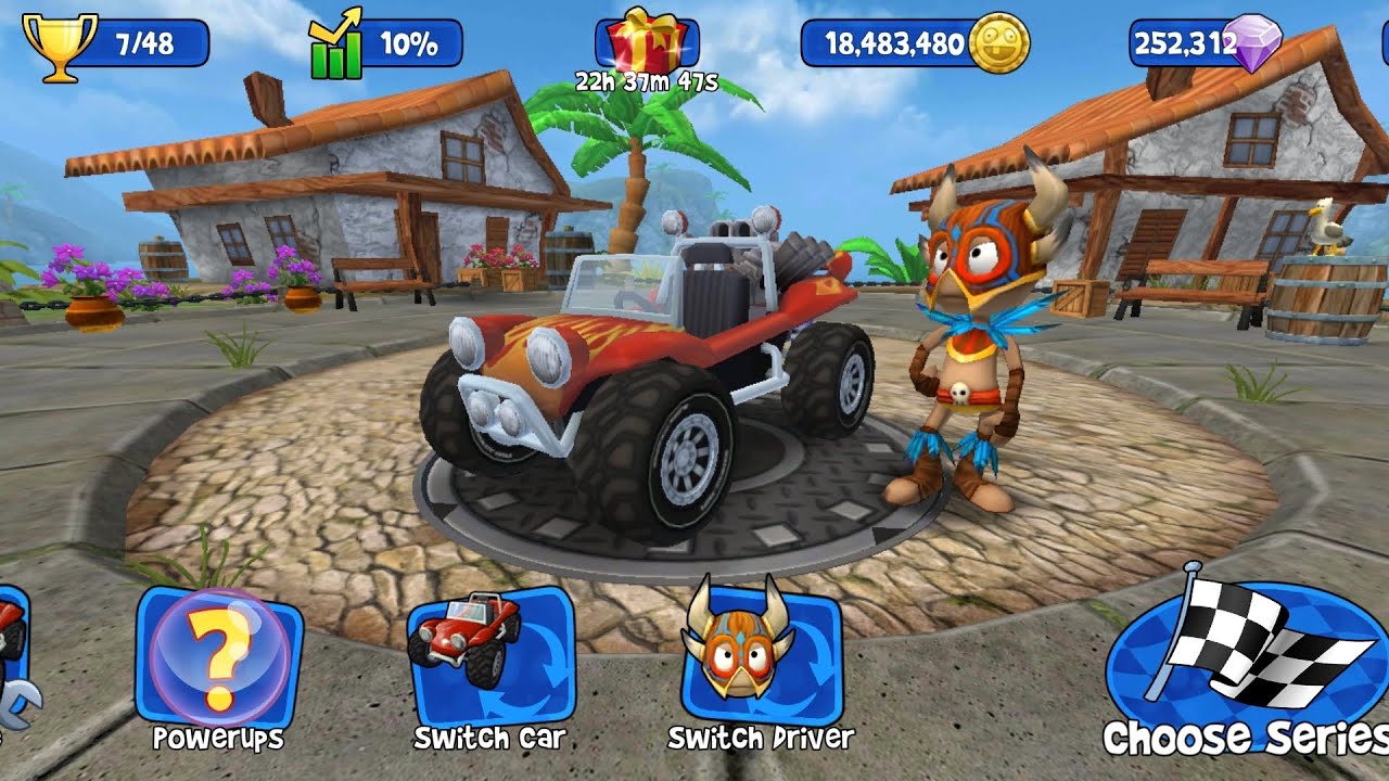 Beach buggy game play#BeachBuggy#RacingGames#MobileGaming#anygameaura