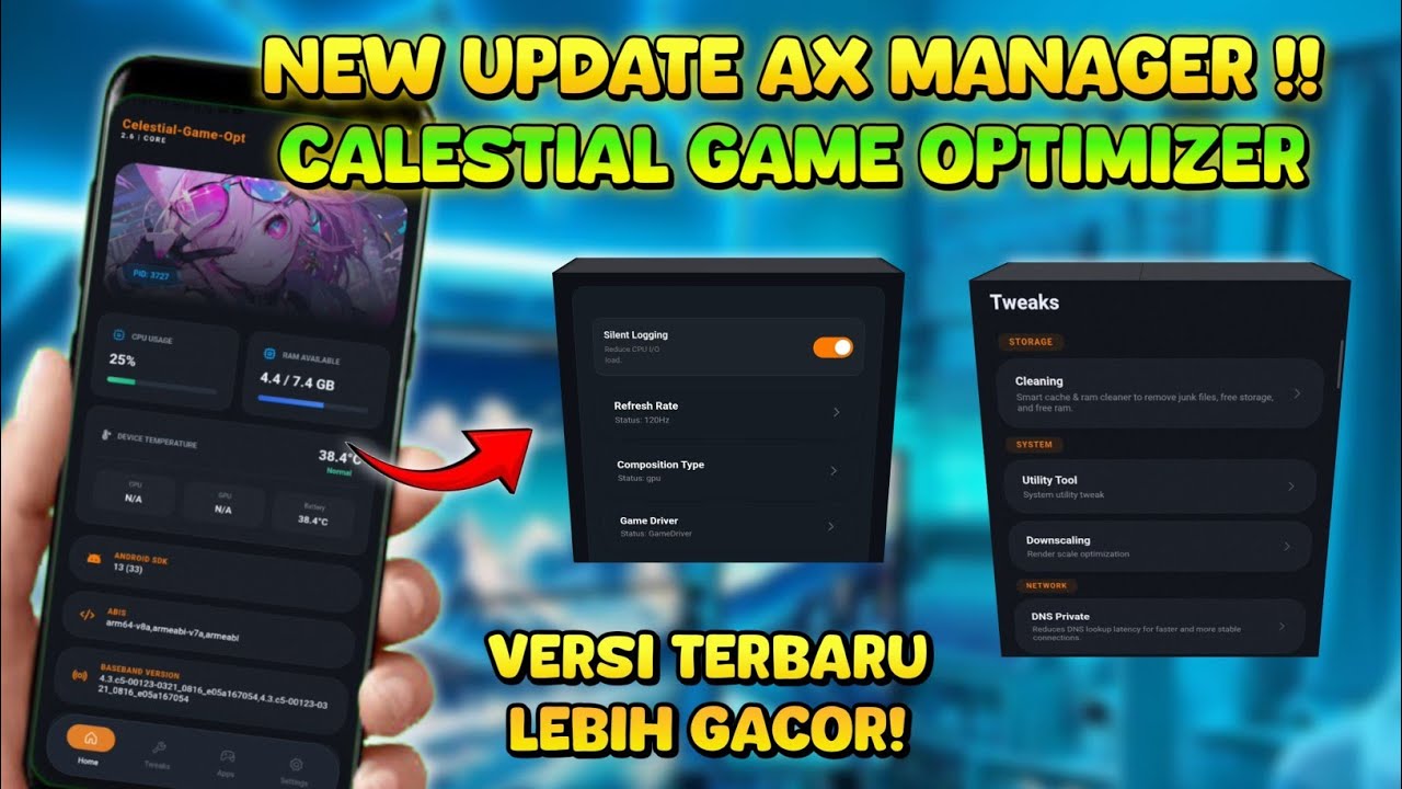MODULE GAMING NO ROOT🔥 HP Android Pake Ini Performanya Jadi HP Gaming!