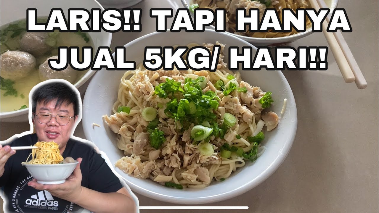 MIE NYA LANGSUNG DIGILING DI DEPAN PEMBELI!! MIE ACIP BANDUNG..