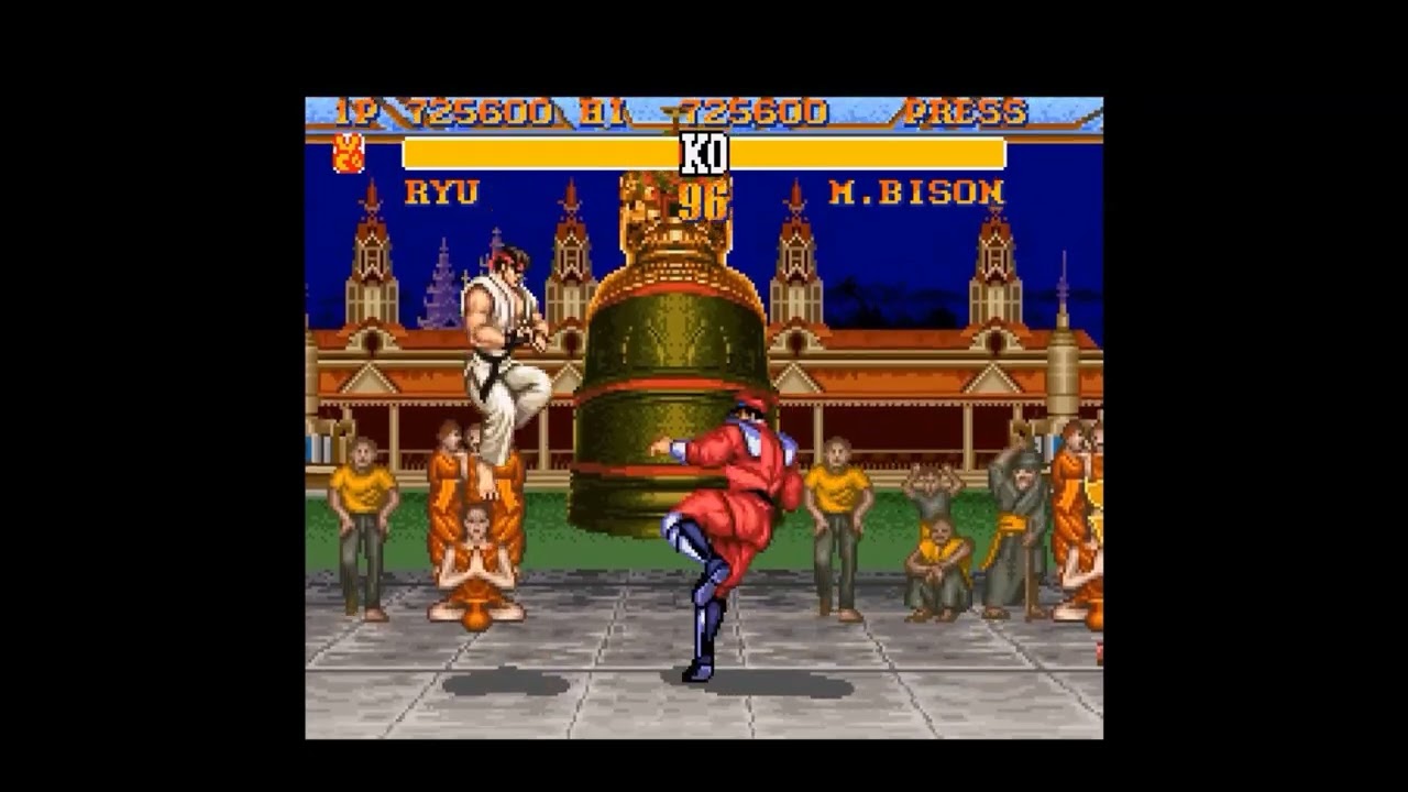 Street Fighter 2 SNES Retuned - Ryu vs Bison with Critical Theme Added