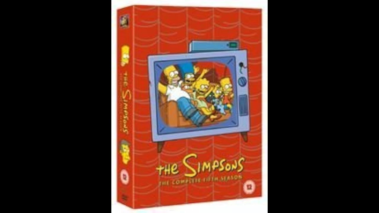 Opening to The Simpsons: The Complete Fifth Season - Disc One UK DVD (2005)