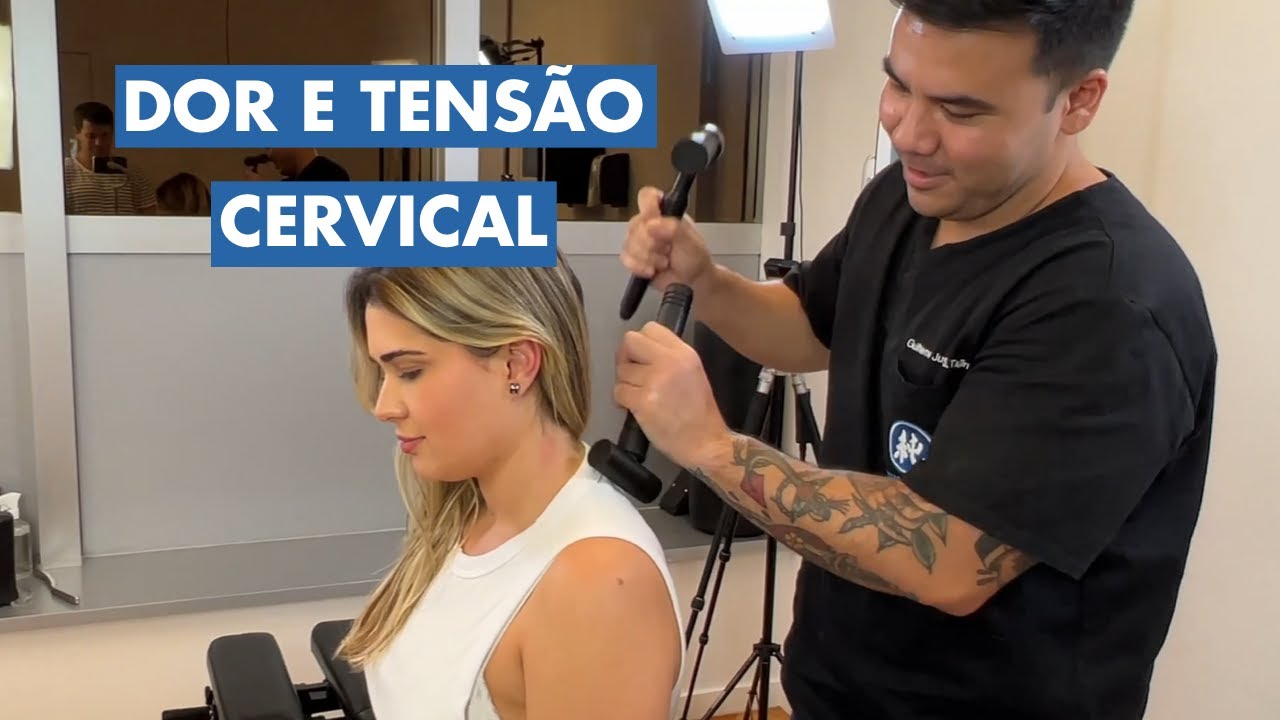 Paciente Com Dor Cervical e Muita Tensão Cervical.