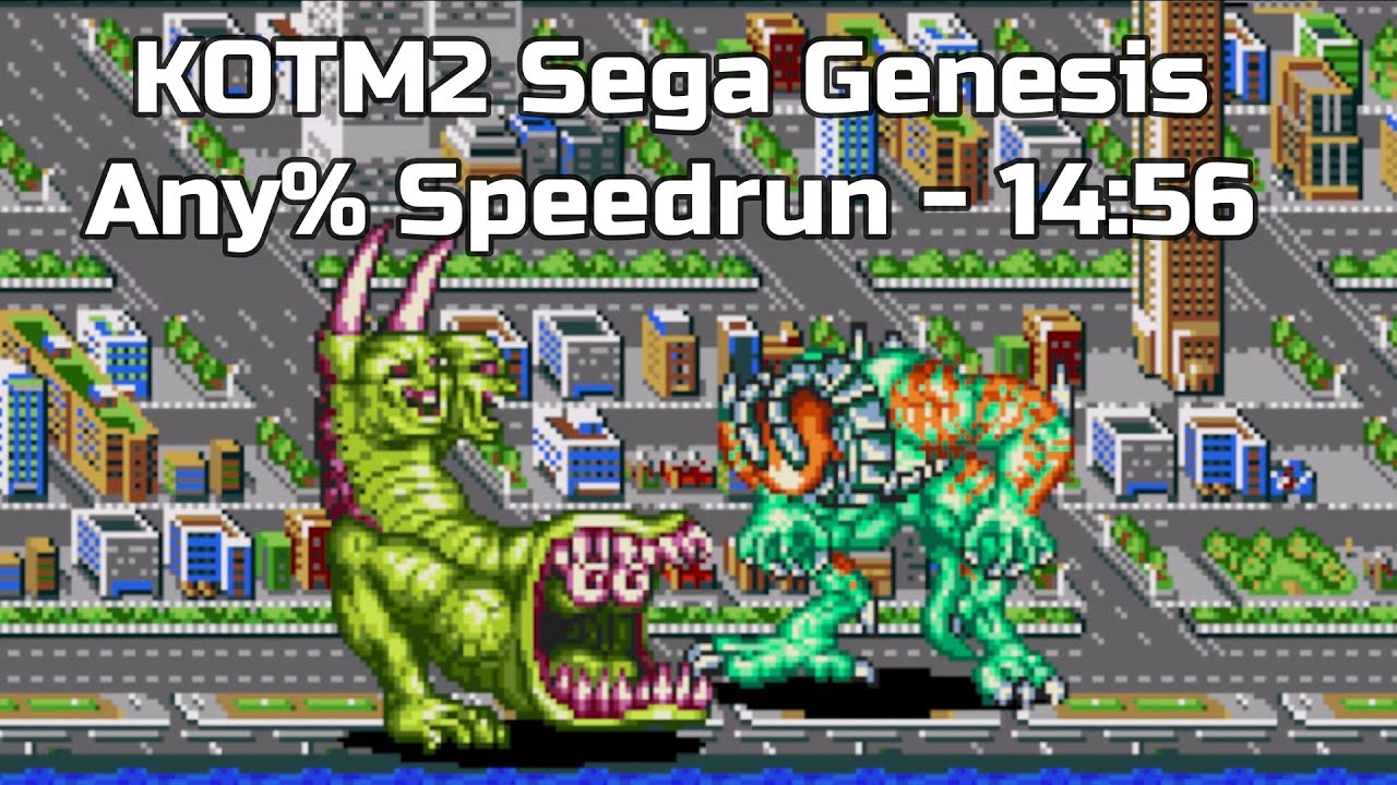 King of the Monsters 2 MD Speedrun WR 