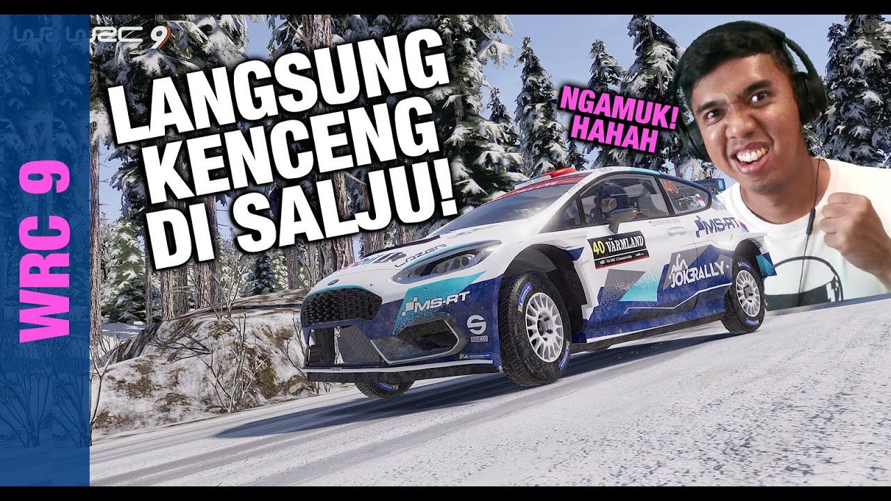 BALAS DENDAM DI RALLY SWEDIA! (CAREER PART 2) | WRC 9 INDONESIA
