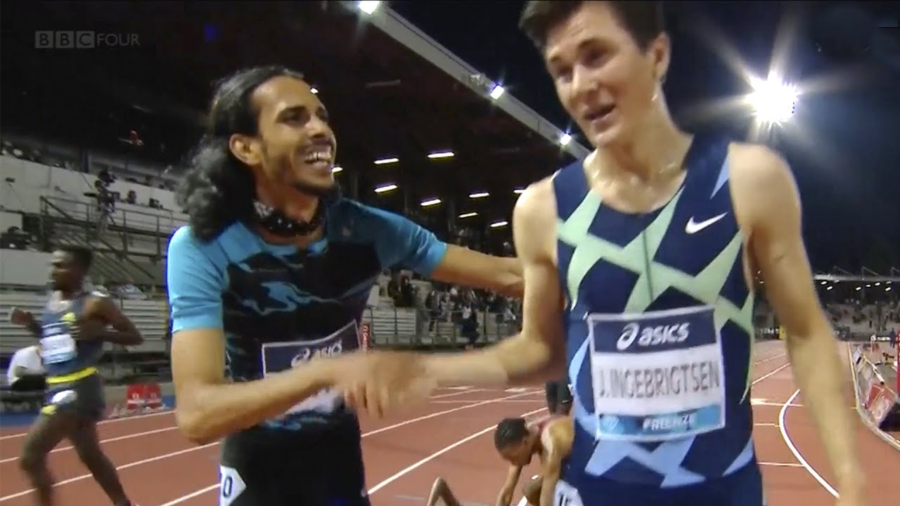 Mohamed Katir vs Jakob Ingebrigtsen, 5.000m Diamond League Florencia