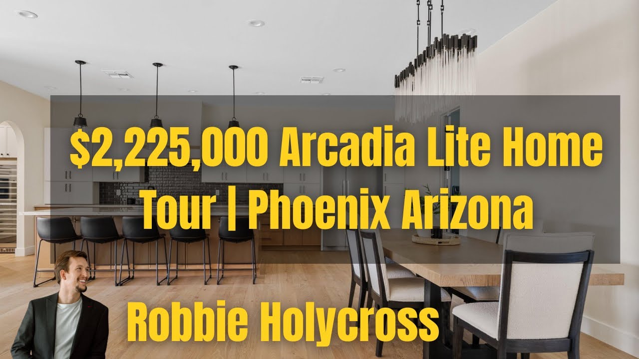 $2,225,000 Arcadia Lite Home Tour | Resort Pool | Phoenix Arizona 85018