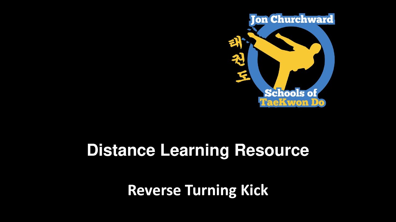 Reverse Turning Kick-Bandae Dollyo Chagi