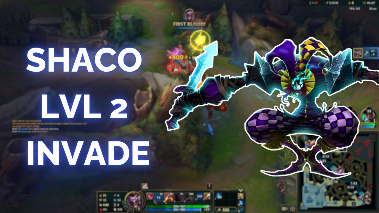 Shaco Level 2 Invade Clears You NEED to Master! (Season 14 Shaco Jungle)