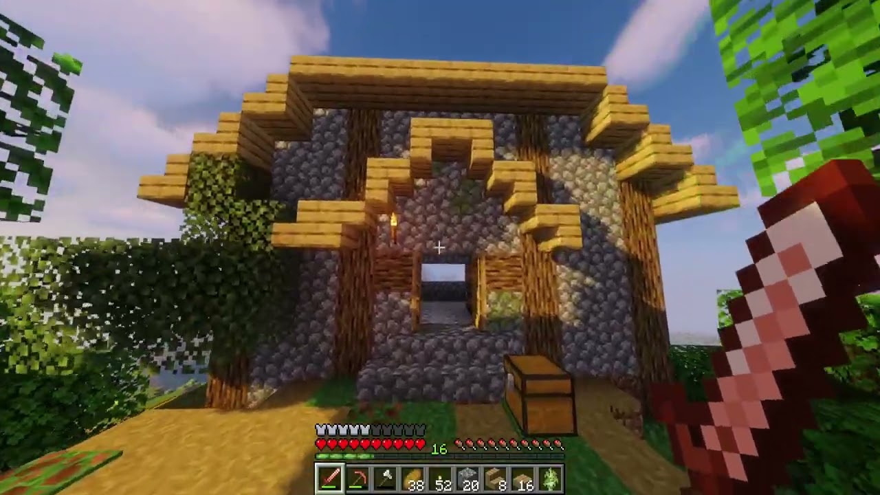 Supervivencia EP:3 Mini expansión de casa🏠