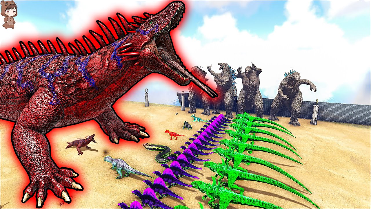 Varan VS Mod Creatures | ARK Mod Battle Ep.273