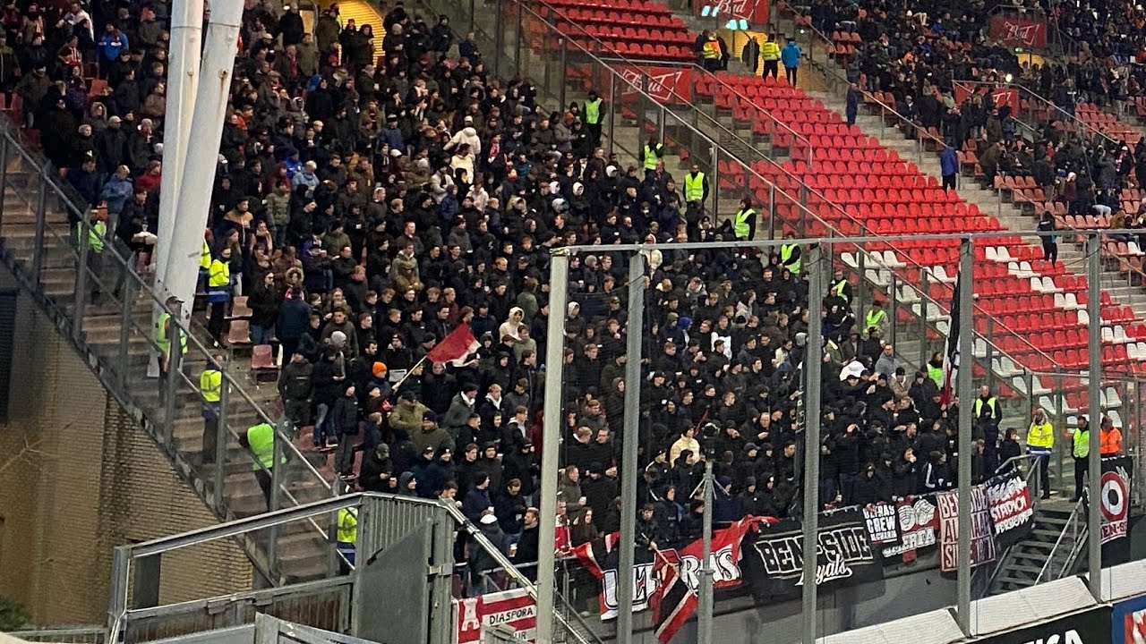 Beelden uitvak FC Utrecht - AZ (03-12-2023)