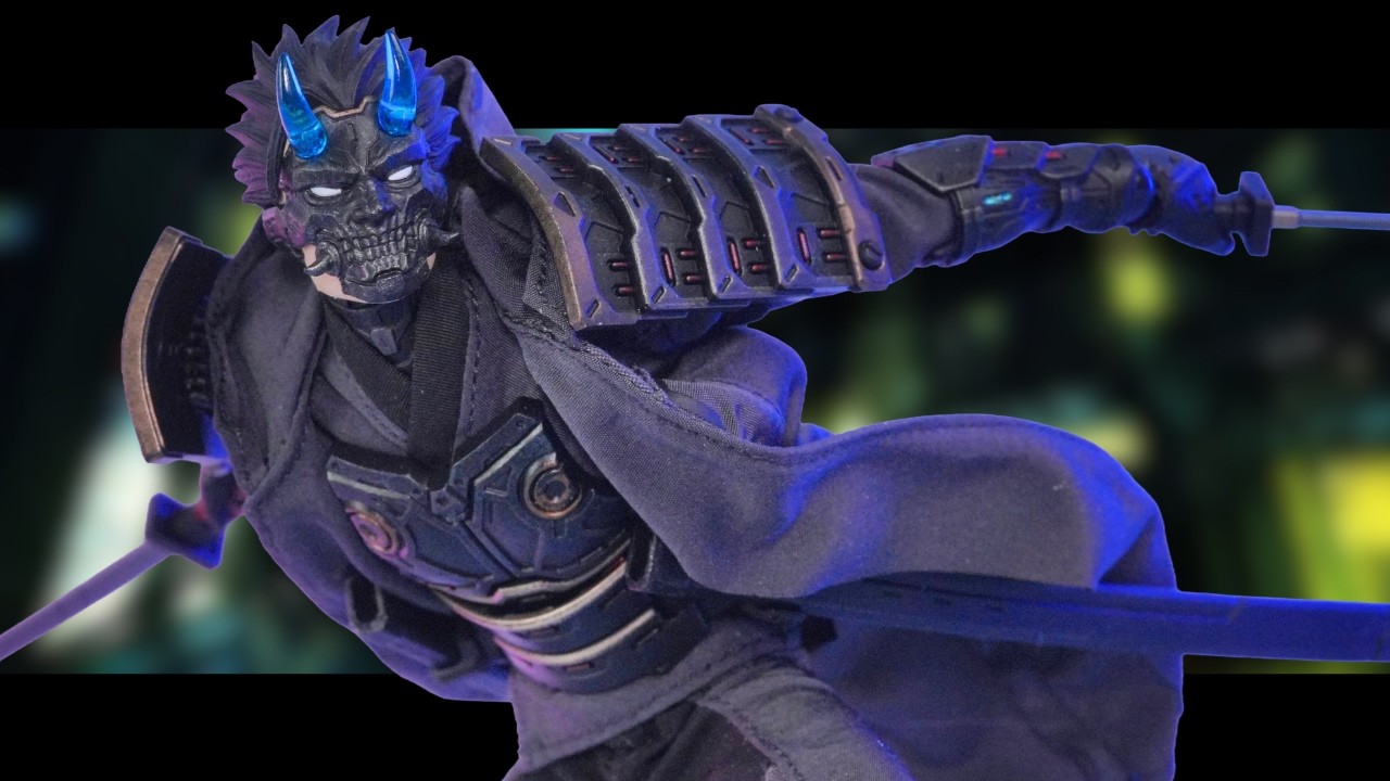 Обзор фигурки VToys Cyberpunk Samurai Taki