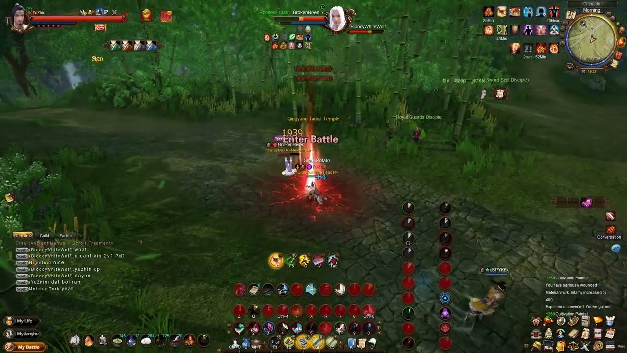 Don't 2v2 with BrokenRiven (Age of Wushu)
