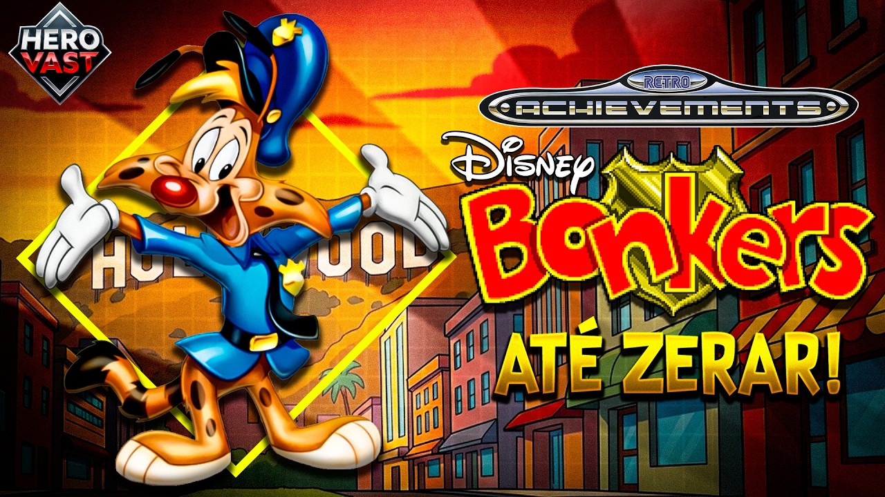 O JOGO ESQUECIDO DA DISNEY – PLATINANDO BONKERS DE SUPER NINTENDO – ATÉ ZERAR –🏆00/21