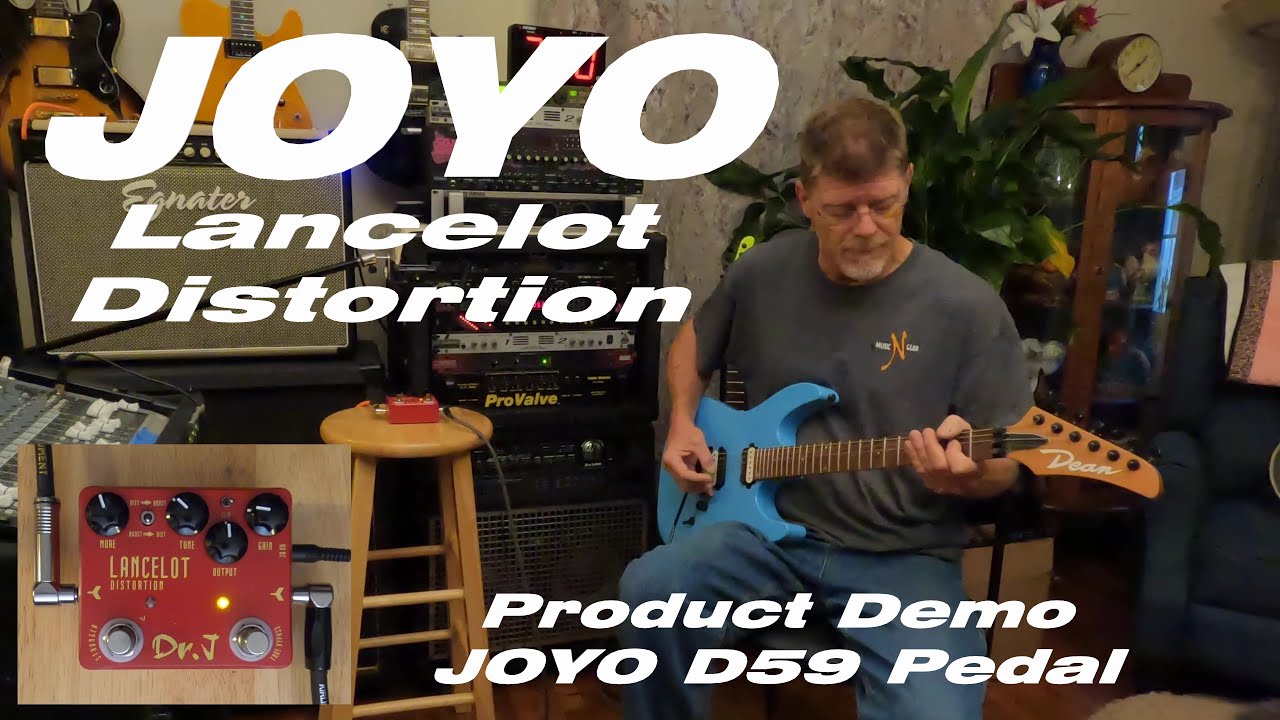 JOYO Lancelot Distortion    D59 Distortion Pedal 80's Hot Rodded Amps