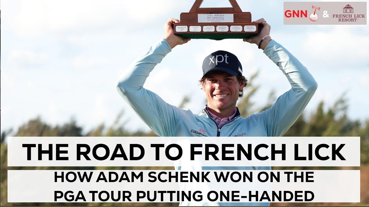 Adam Schenk won putting one-handed on the PGA Tour; he explains how