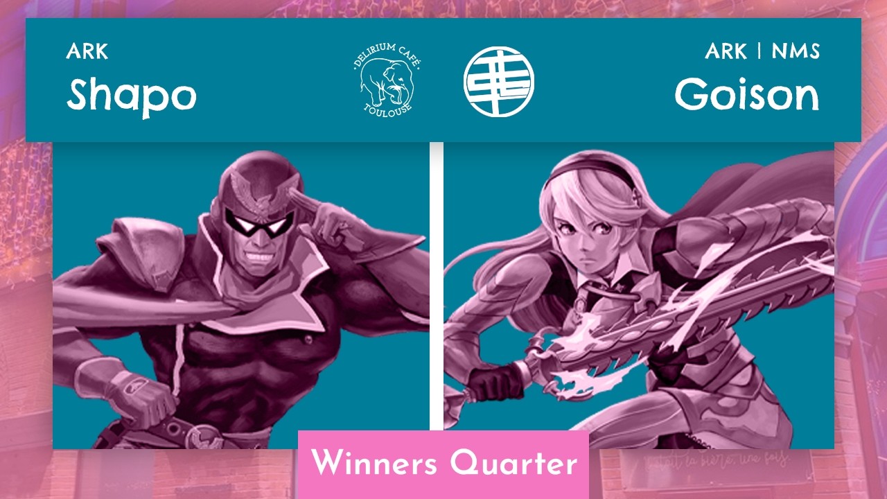 New Délismash #4 - Shapo (Cpt Falcon) vs Goison (Cpt Falcon, Corrin) - Winners Quarter