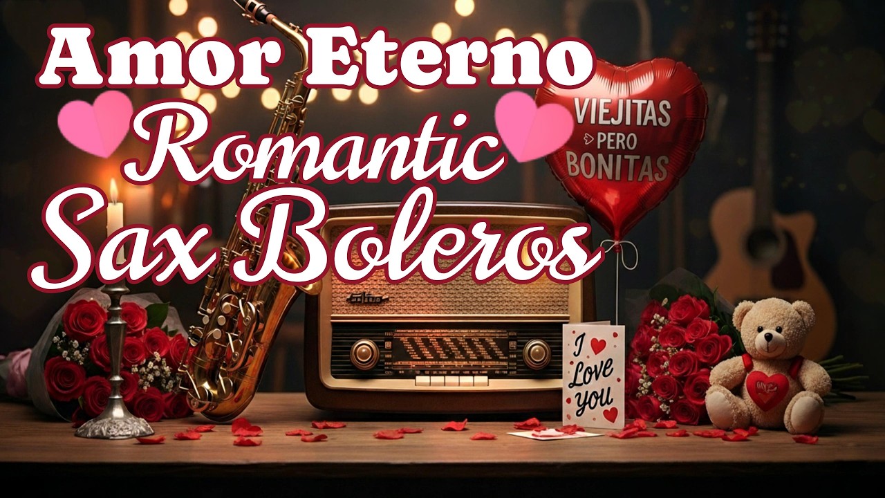Boleros Suaves Saxofón 🎷 Instrumental para Enamorar y Recordar el Ayer 🌹