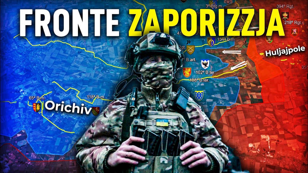 Russi ed Ucraini avanzano nel settore Dnipro-Zaporizzja