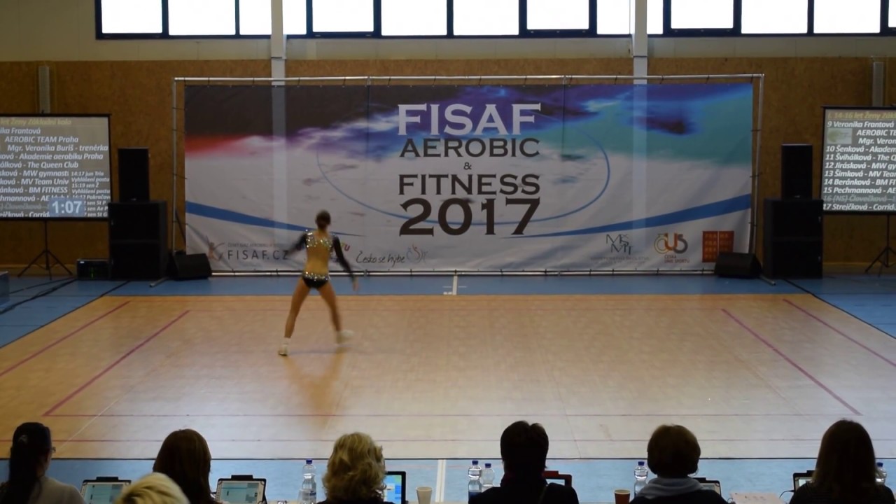 Veronika Frantová - Aerobic Kladno 2017