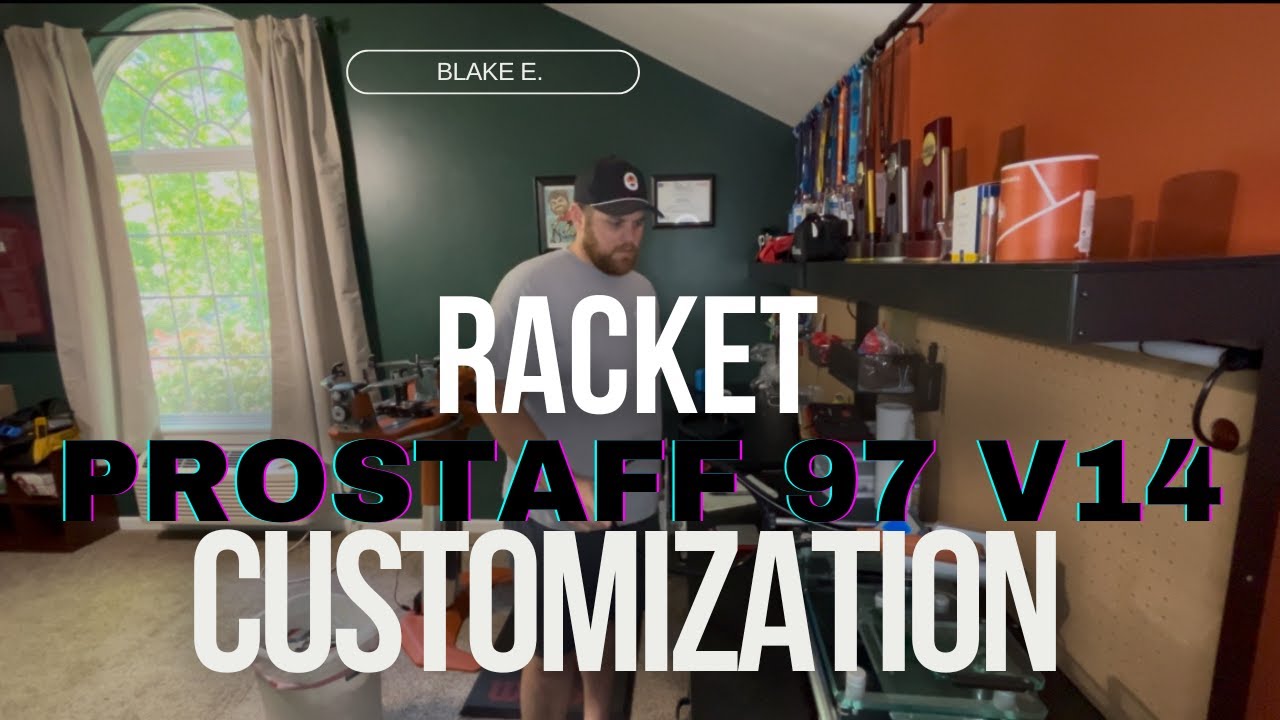 Wilson Prostaff 97 Customization | Wilson Pro Labs | Prince PTC | Master Racket Technician