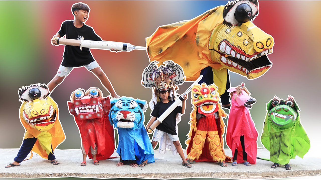 RENDI B3RBURU BARONGAN BARONGSAI SAPI KUDA DI HUTAN BAMBU