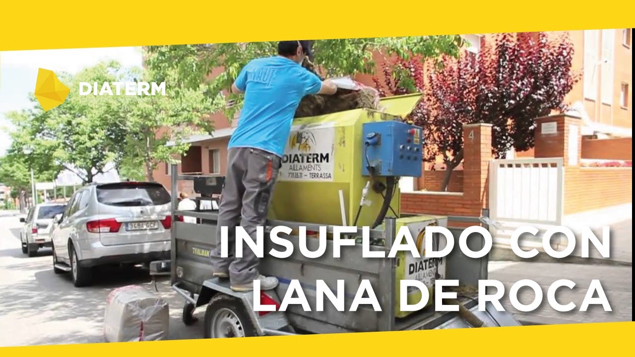Insuflado de Lana de Roca - Aislamiento Térmico de Fachadas