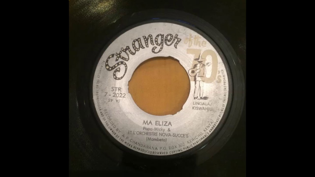 MA ELIZA Papa Micky ET L'ORCHESTRE NOVA SUCCE'S  1971