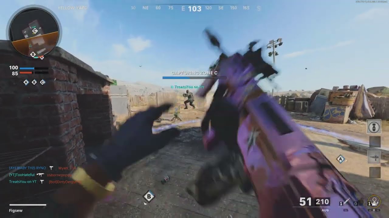 Call of Duty: Black Ops Cold War AUG Quad Nuke Gameplay 4K60FPS