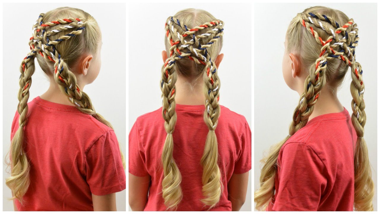 4th of July Woven Twists | BabesInHairland.com