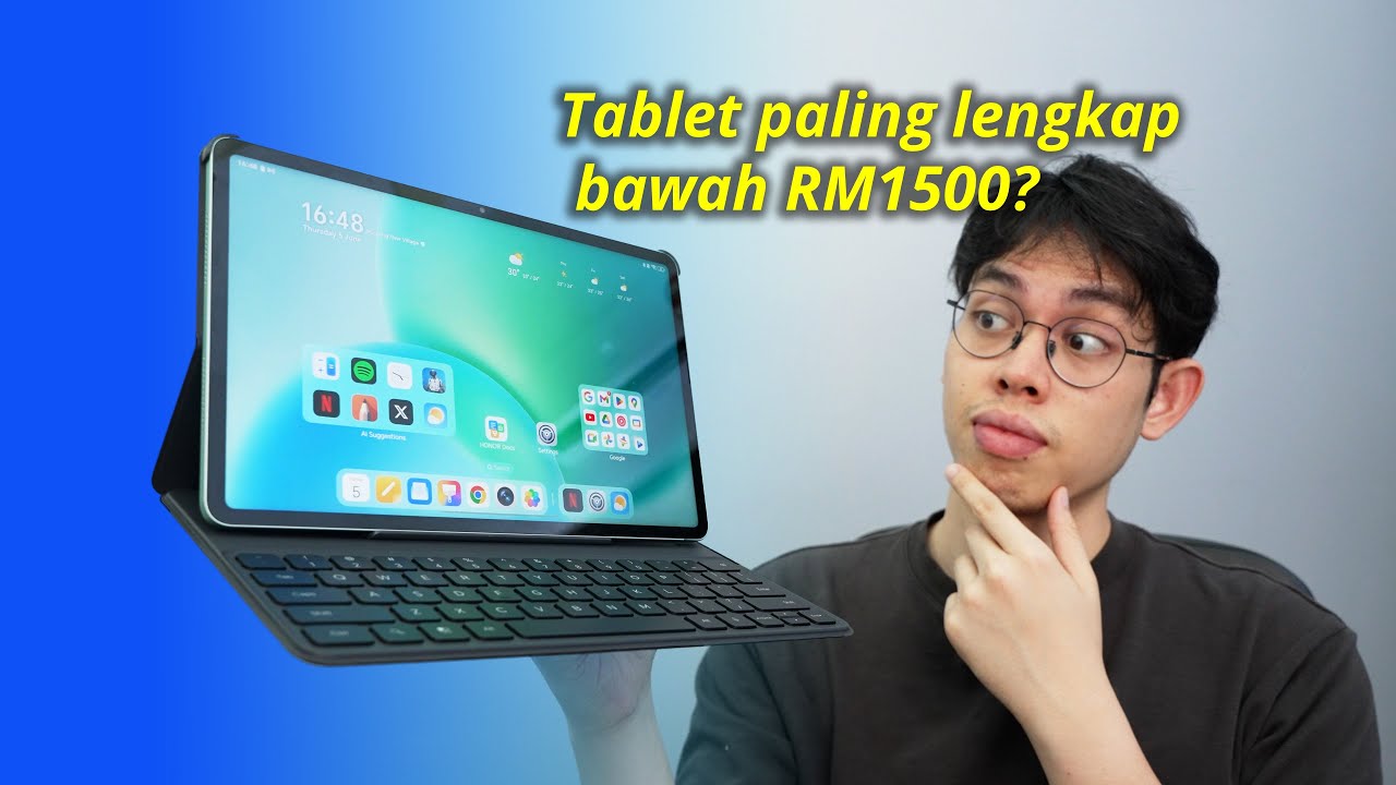 Adakah ini tablet terbaik bawah RM1500?? - HONOR Pad 10