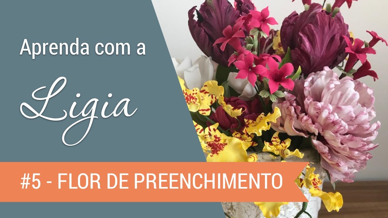 Como Fazer Flor de Preenchimento Usando a Easy Paste