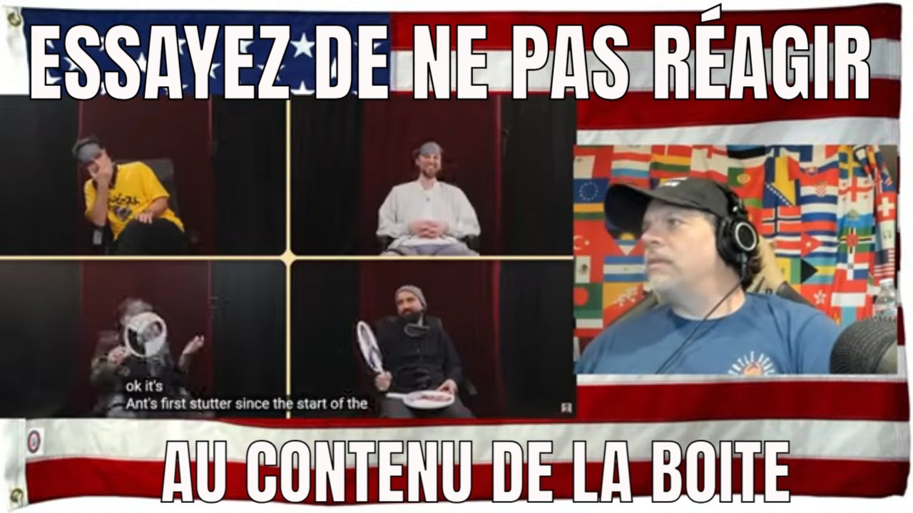 ESSAYEZ DE NE PAS RÉAGIR AU CONTENU DE LA BOITE (c’est IMPOSSIBLE) #1-  REACTION