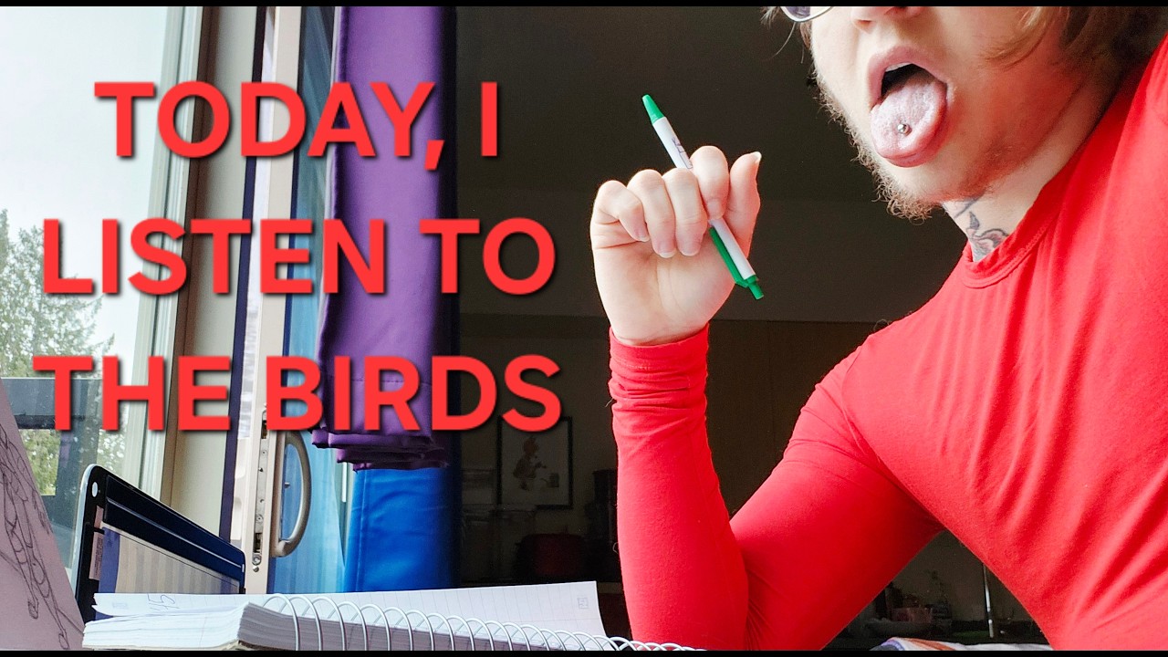 a writer aware of the birds writes