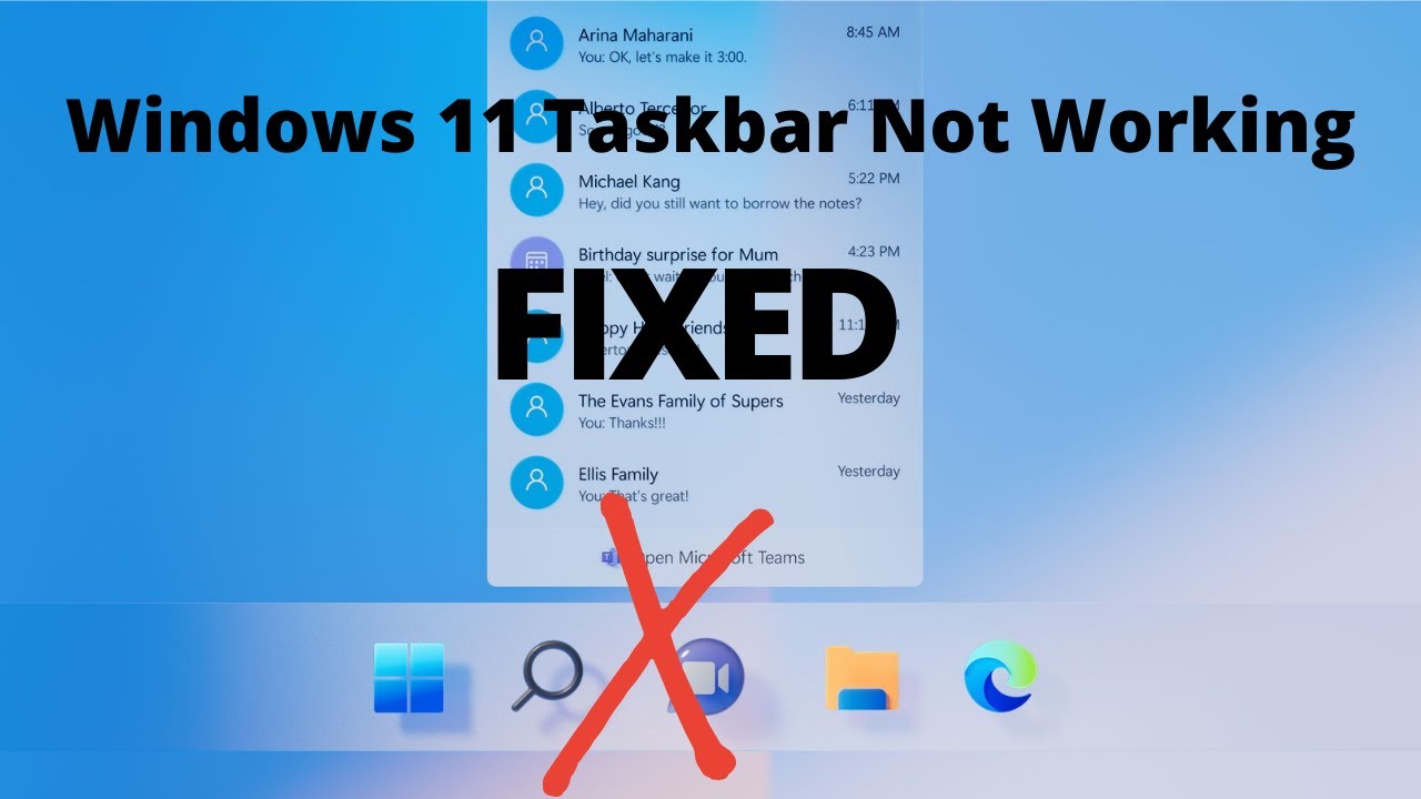 Windows 11 Taskbar Not Working - How to Fix [Solved] Beta and Dev Builds for Window Insider Program