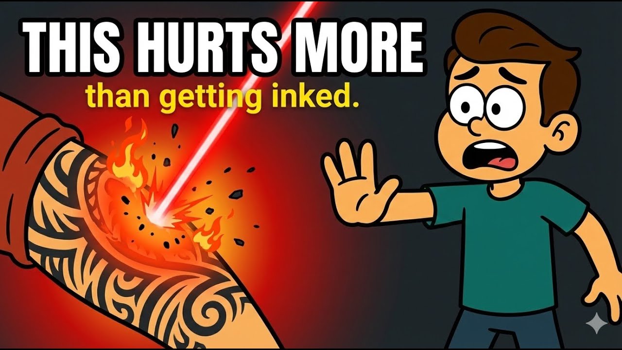 Why Laser Tattoo Removal Hurts More Than Getting Inked