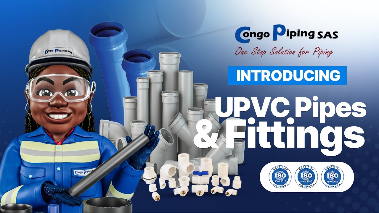 Congo Piping UPVC Pipes & Fittings Launch | Building Reliable Infrastructure in DRC