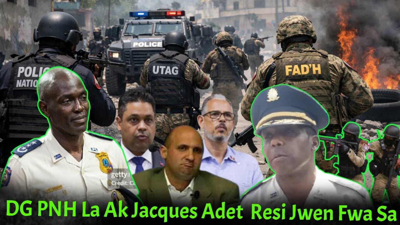 DG PNH La Vladimir Paraison Ak Jacques Adet Resi Jwenn Fwa Sa a