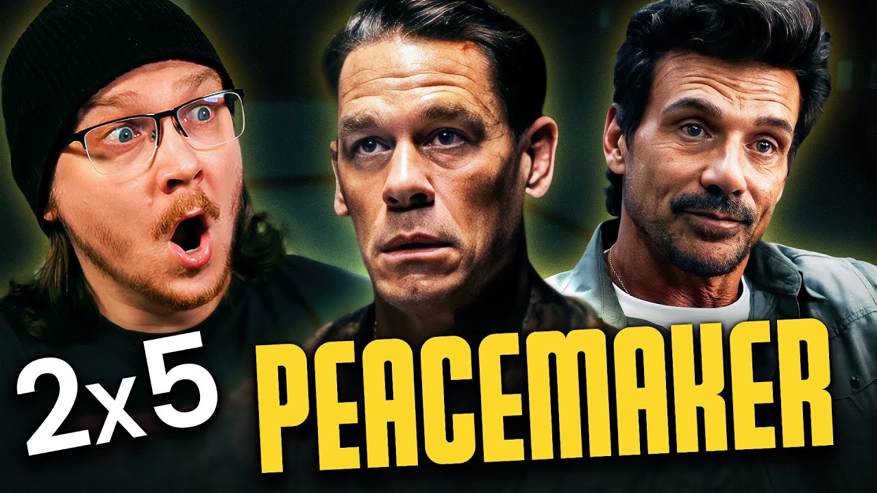 PEACEMAKER 2x5 REACTION | Back to the Suture | James Gunn | John Cena | DCU | Review