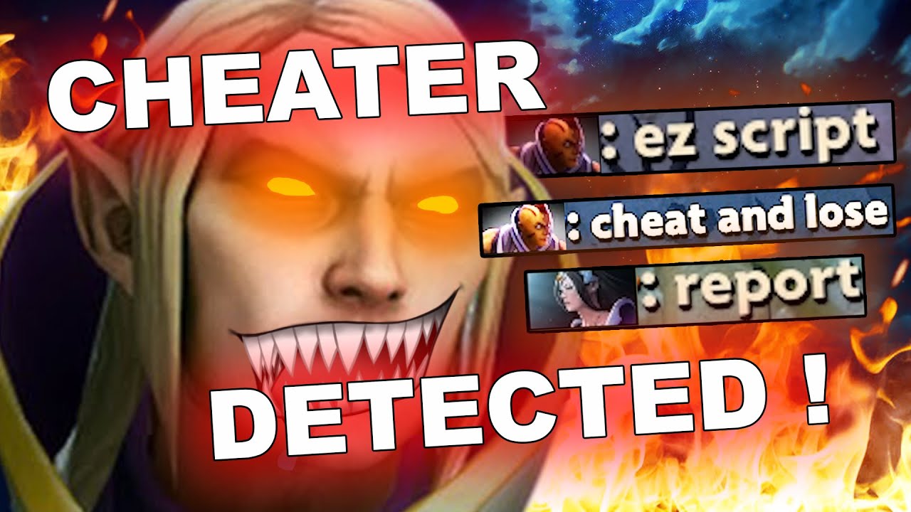 Dota 2 Cheater Detected - INVOKER with FULL PACK OF SCRIPTS, MUST SEE!!!