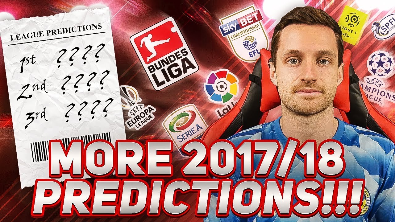 MORE 2017/18 PREDICTIONS! - IMO #34