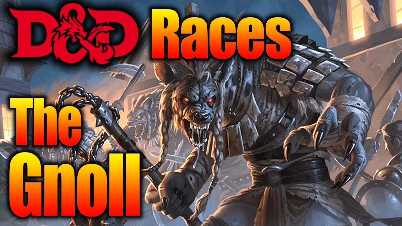D&D Gnoll Player Character Option