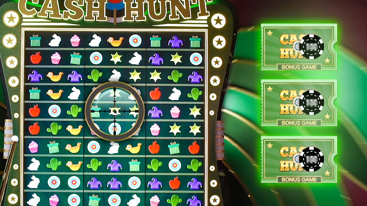 I HIT 3 CASH HUNT BONUS GAMES IN ONE SESSION...