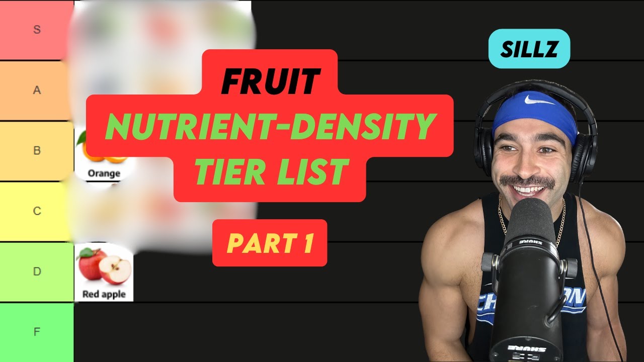 Fruit Nutrient-Density Tier List (Part 1)