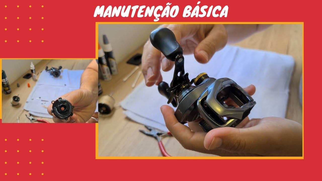 Manutenção básica da Curado DC e lubrificação dos rolamentos incluindo o do freio DC.