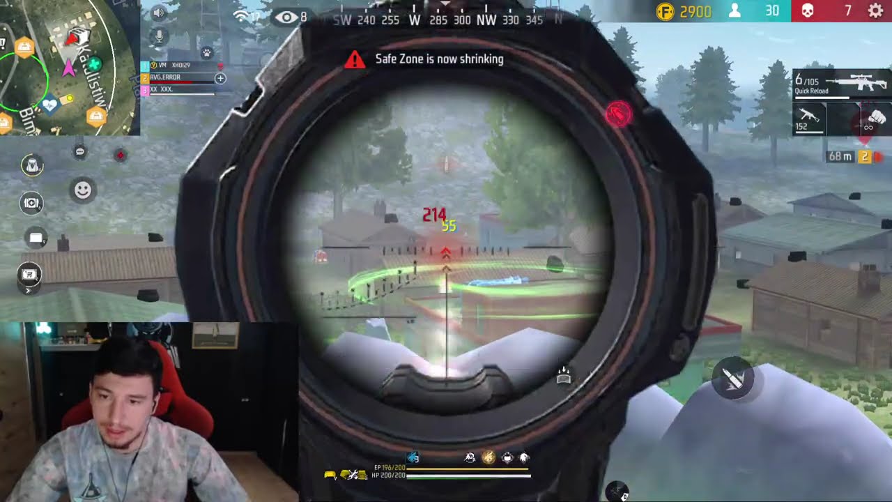 🟥 FREE FIRE 🟥 RANKED GAME